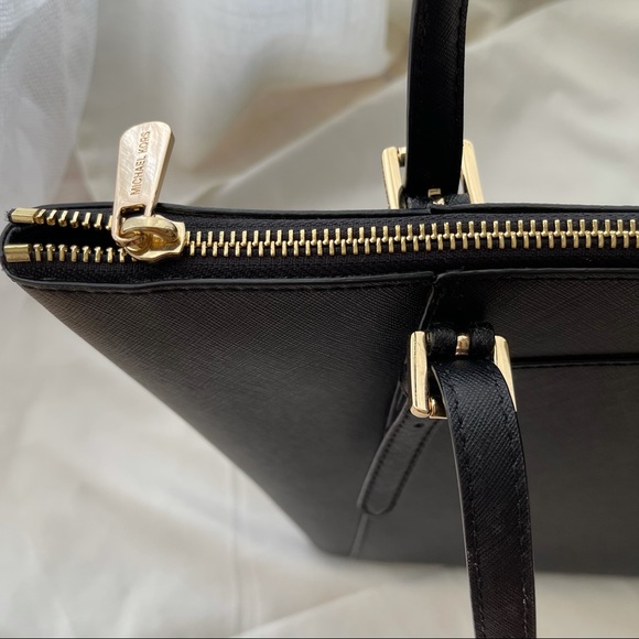 Michael Kors MK Ciara Large Black Tote Bag - Picture 7 of 11